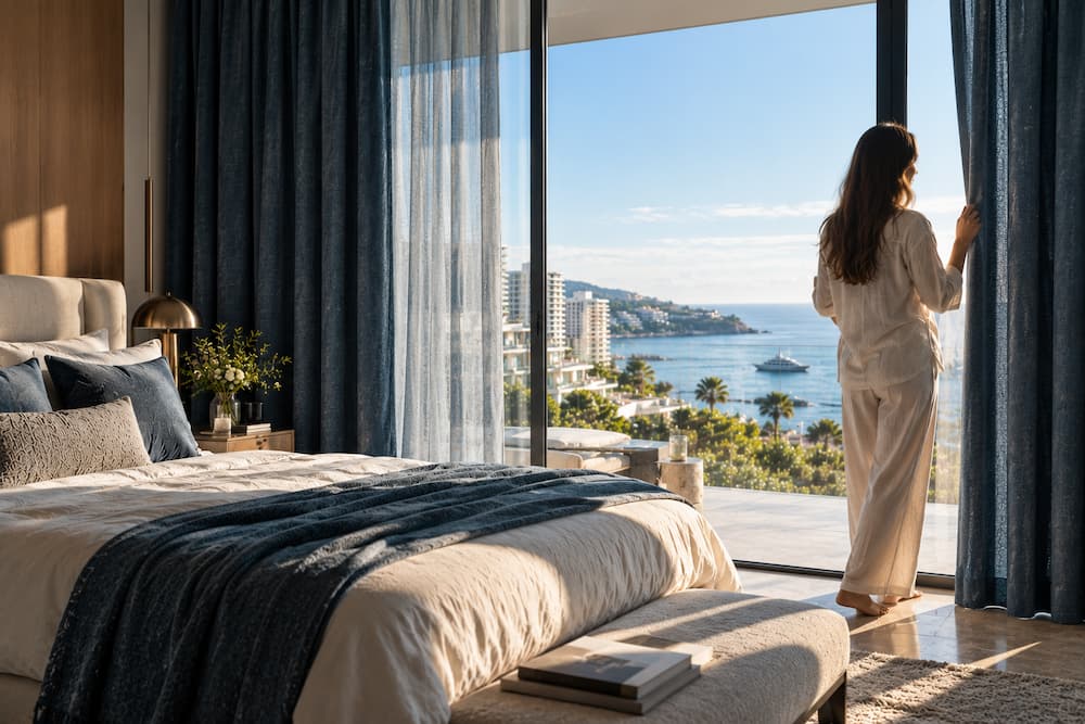 Bedroom Modern Curtains
