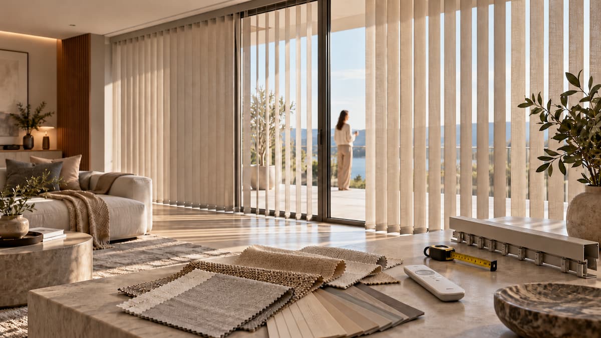 Salon elegante con vistas al lago