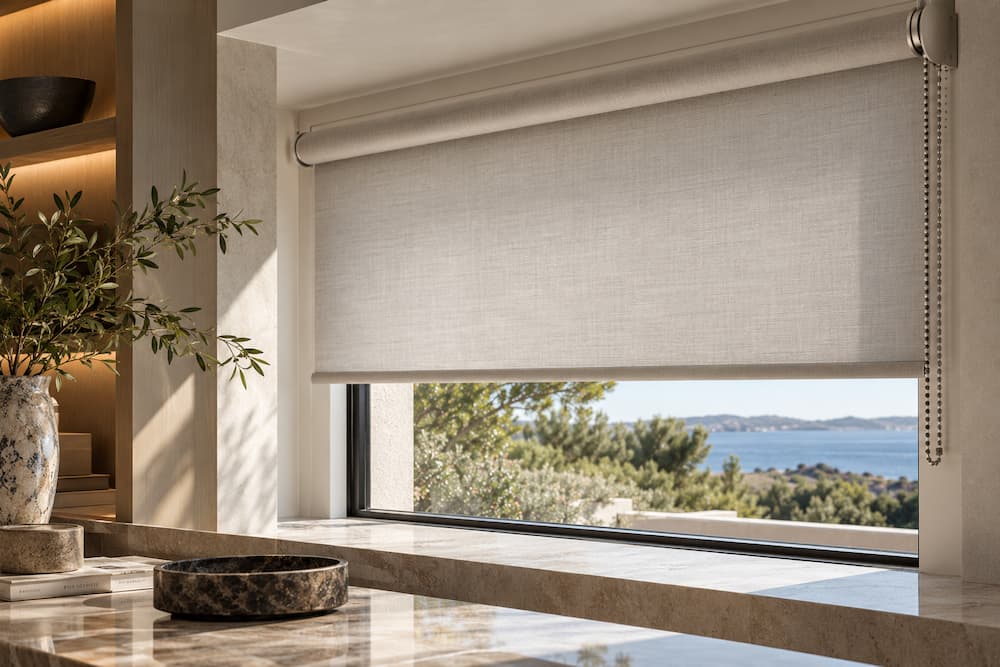 how to put up a roller blind